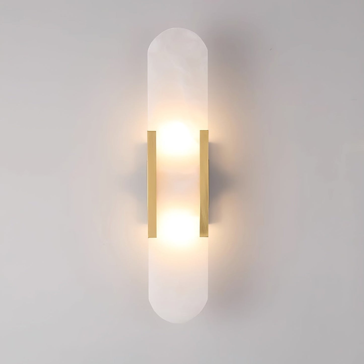 Living Room Wall Light | Elongated Alabaster Design | Ridorn