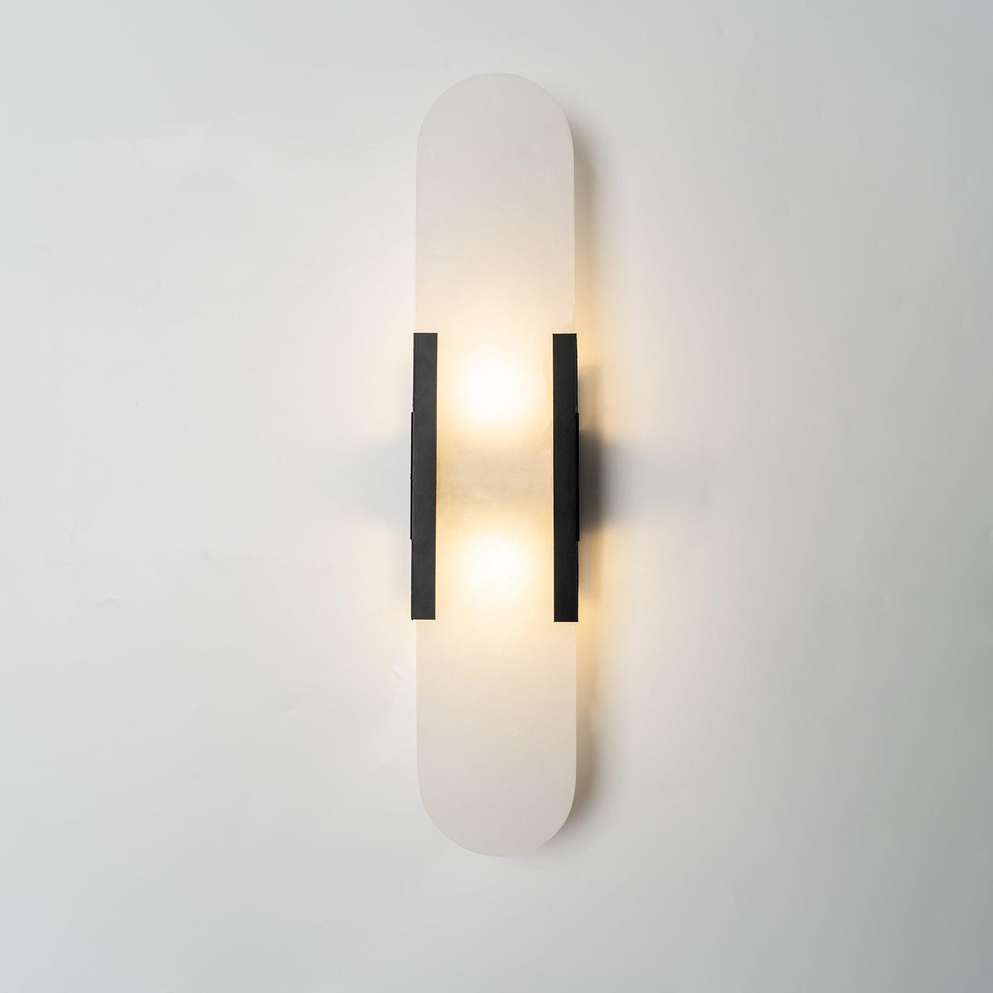 Living Room Wall Light | Elongated Alabaster Design | Ridorn