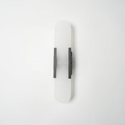 Living Room Wall Light | Elongated Alabaster Design | Ridorn