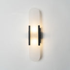 Living Room Wall Light | Elongated Alabaster Design | Ridorn
