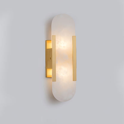 Living Room Wall Light | Elongated Alabaster Design | Ridorn