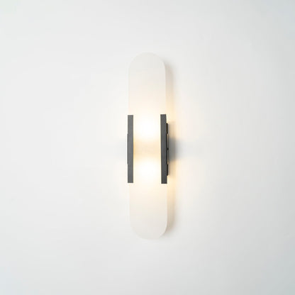 Living Room Wall Light | Elongated Alabaster Design | Ridorn