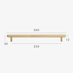 Lucisse Clarcove Cabinet Knobs and T-Bar Handles-handles and knobs-Ridorn