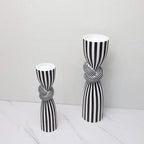 Lumon Striped Candle Holder-candle holder-Ridorn