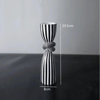 Lumon Striped Candle Holder-candle holder-Ridorn