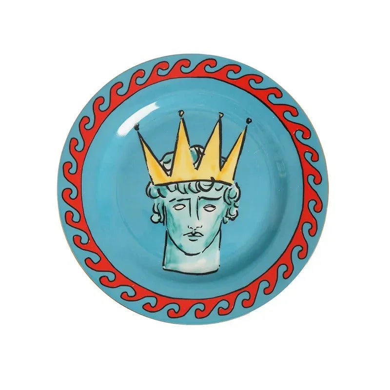 Lumur Greek Plates and Mugs-Tableware-Ridorn