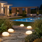 LunaStone | Waterproof Solar Pebble Stone Light for Gardens | Ridorn