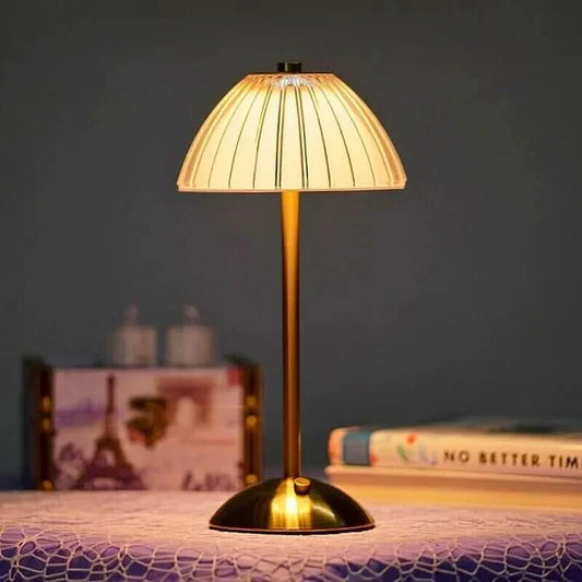 Cordless Crystal Effect LED Table Lamp | Ridorn