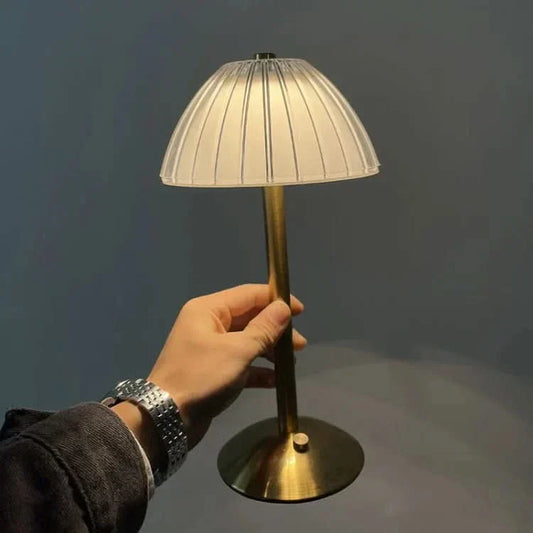 Cordless Crystal Effect LED Table Lamp | Ridorn