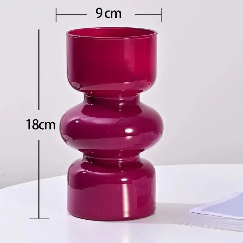 Maeavia Glass Vase-Vases-Ridorn