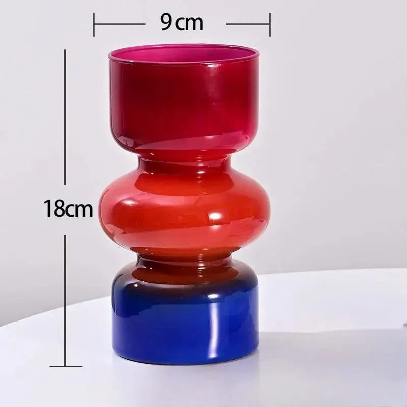 Maeavia Glass Vase-Vases-Ridorn