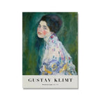 Mago of a lady by Gustav Klimt Elowenino Clarhaven-Wall Art-Ridorn