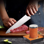 Manual Knife Sharpener | Diamond Coated Rolling Wheel for Precise Edge Control | Ridorn-Kitchen Accessories-Ridorn