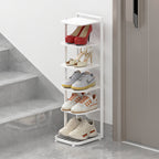 Multi-Tier Minimalist Iron Shoe Rack for Space-Saving | Ridorn