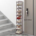 Multi-Tier Minimalist Iron Shoe Rack for Space-Saving | Ridorn
