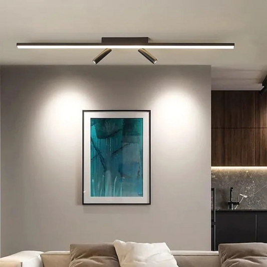 Sleek Adjustable Linear LED Ceiling Spotlight for Modern Spaces | Ridorn