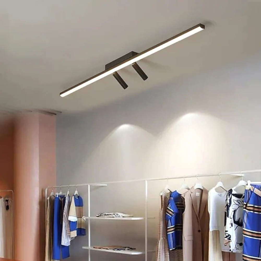 Sleek Adjustable Linear LED Ceiling Spotlight for Modern Spaces | Ridorn