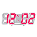 Modern 3D LED Wall Clock with Temperature, Date & Alarm | Ridorn-Clocks-Ridorn