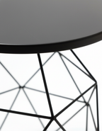 Modern Black Side Table - Minimalist Design for Any Space | Ridorn-Side Table-Ridorn