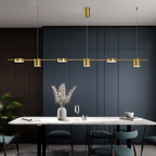 Modern Ceiling Chandelier | Dimmable LED Pendant Light for Living Room and Dining Area