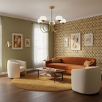 Modern Ceiling Chandelier | Fixture for Dining and Living Room | Ridorn