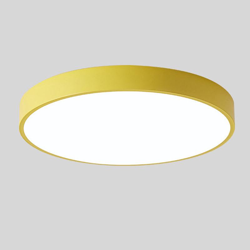 Elegante Runde Deckenleuchte mit Warmem LED-Licht | Ridorn