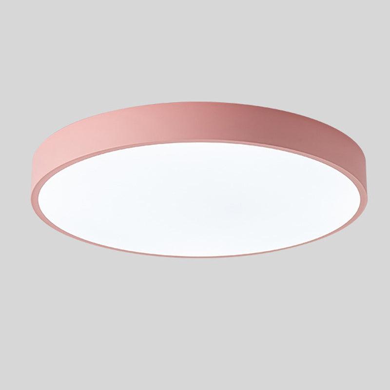 Elegante Runde Deckenleuchte mit Warmem LED-Licht | Ridorn