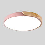Elegante Runde Deckenleuchte mit Warmem LED-Licht | Ridorn