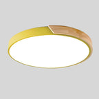 Elegante Runde Deckenleuchte mit Warmem LED-Licht | Ridorn