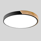 Elegante Runde Deckenleuchte mit Warmem LED-Licht | Ridorn