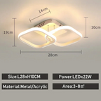 Modern LED Ceiling Light for Hallways and Entryways | Ridorn-Ceiling Lights-Ridorn