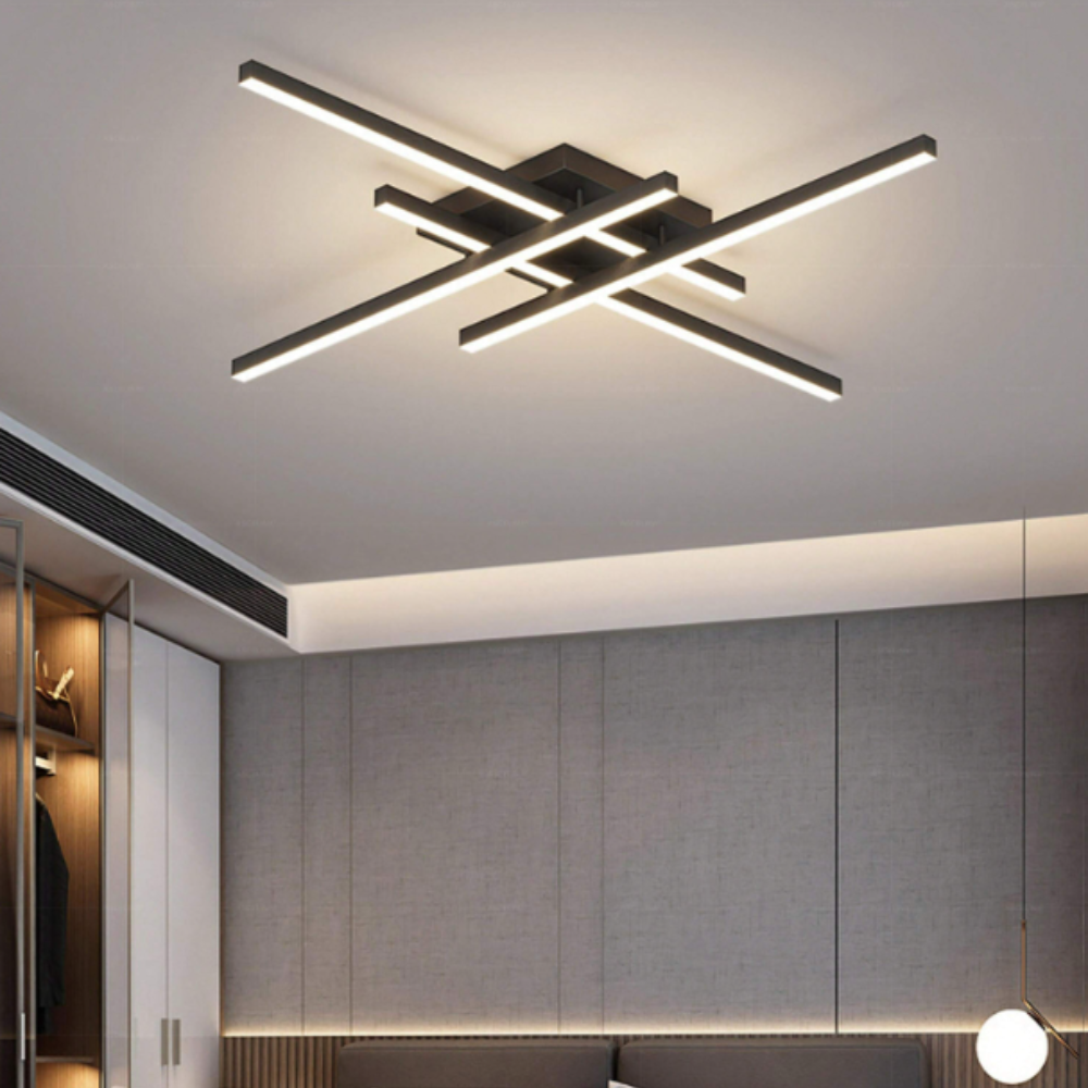 Sleek Modern LED Ceiling Light for Bedrooms and Living Rooms | Ridorn