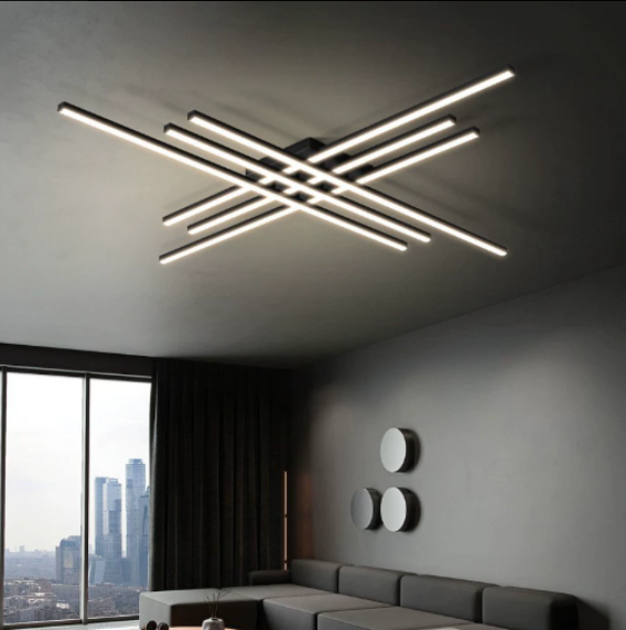 Sleek Modern LED Ceiling Light for Bedrooms and Living Rooms | Ridorn