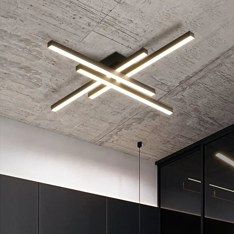 Sleek Modern LED Ceiling Light for Bedrooms and Living Rooms | Ridorn