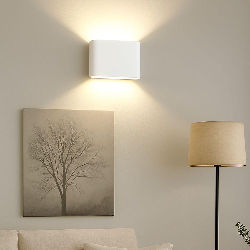 Modern LED Wall Sconce Light | Waterproof Outdoor Fixture for Balcony, Bedroom & Living Room | Ridorn