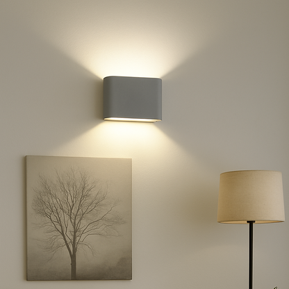 Modern LED Wall Sconce Light | Waterproof Outdoor Fixture for Balcony, Bedroom & Living Room | Ridorn