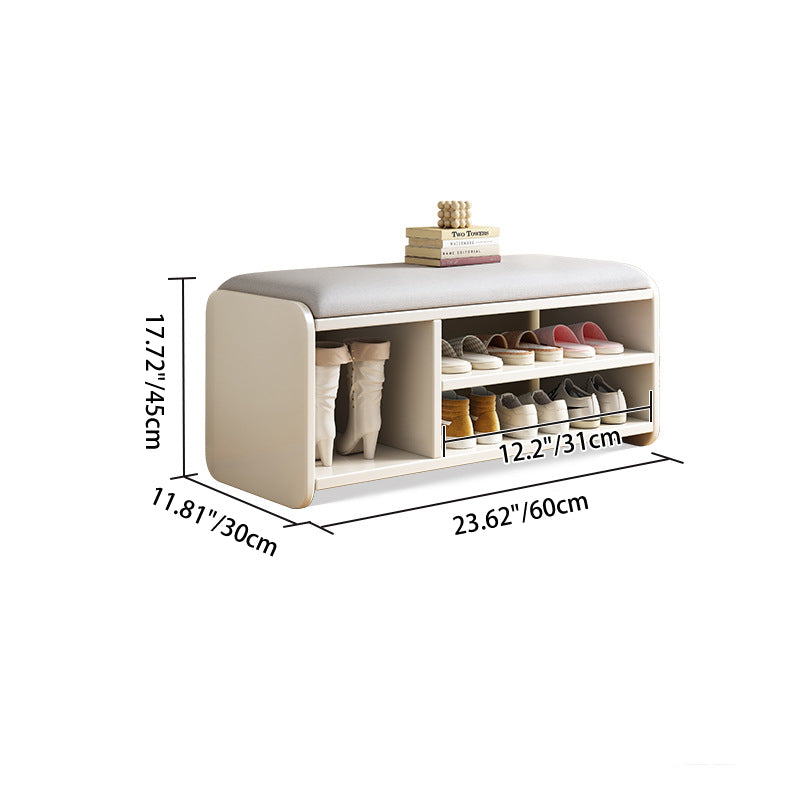 Modern Minimalist Shoe Bench with Two-Tier Storage and | Ridorn-Benches-Ridorn