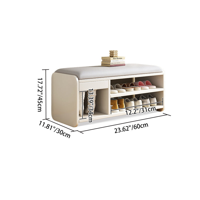 Modern Minimalist Shoe Bench with Two-Tier Storage and | Ridorn-Benches-Ridorn