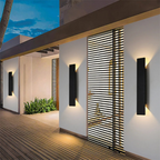 Modern Up Down LED Wall Light | Waterproof Outdoor | Ridorn-Wall Lights-Ridorn