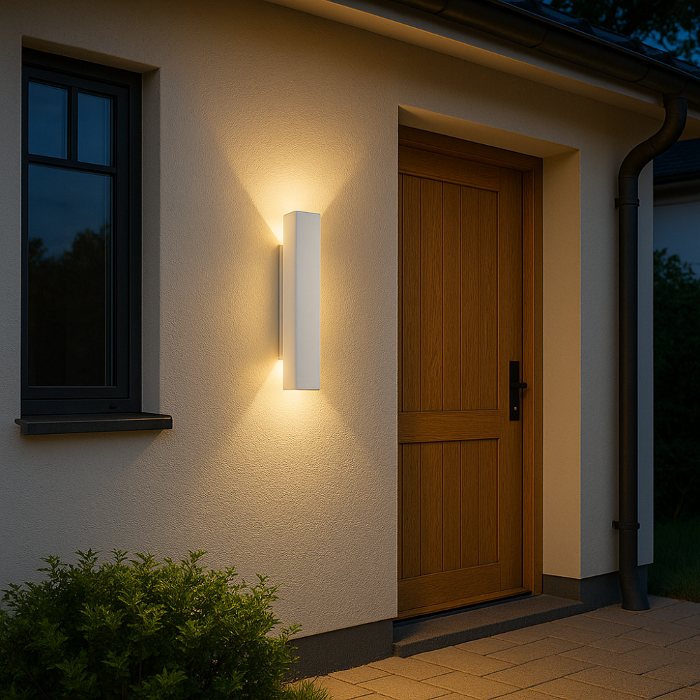 Modern Up Down LED Wall Light | Waterproof Outdoor | Ridorn