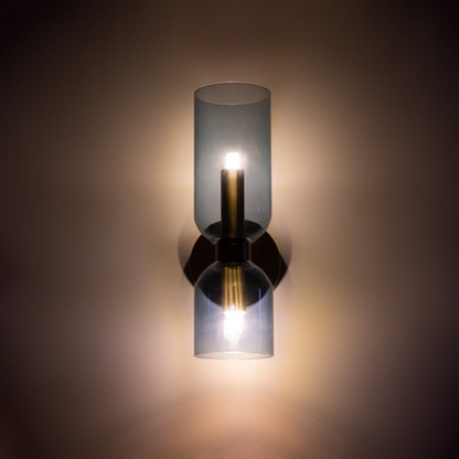 Modern Wall Sconce | Bedroom LED Wall Lamp with Sleek Rounded Design | Ridorn