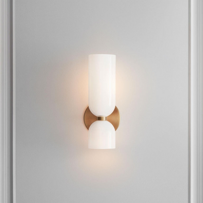 Modern Wall Sconce | Bedroom LED Wall Lamp with Sleek Rounded Design | Ridorn