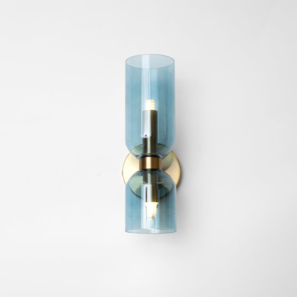 Modern Wall Sconce | Bedroom LED Wall Lamp with Sleek Rounded Design | Ridorn