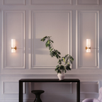 Modern Wall Sconce | Bedroom LED Wall Lamp with Sleek Rounded Design | Ridorn