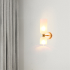 Modern Wall Sconce | Bedroom LED Wall Lamp with Sleek Rounded Design | Ridorn