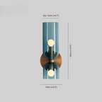 Modern Wall Sconce | Bedroom LED Wall Lamp with Sleek Rounded Design | Ridorn