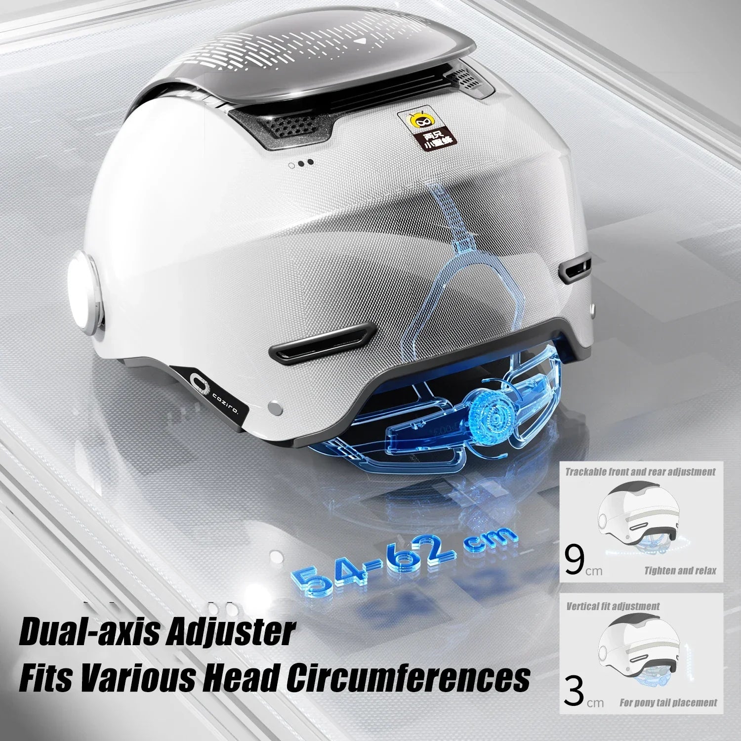 Motorcycle Half Helmet with Dual Visor, Breathable Open Face Summer Riding Helmet-Ridorn