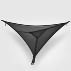 Multi-Person Camping Hammock, 3-Point Anchor Outdoor Hanging Lounger for Family & Groups