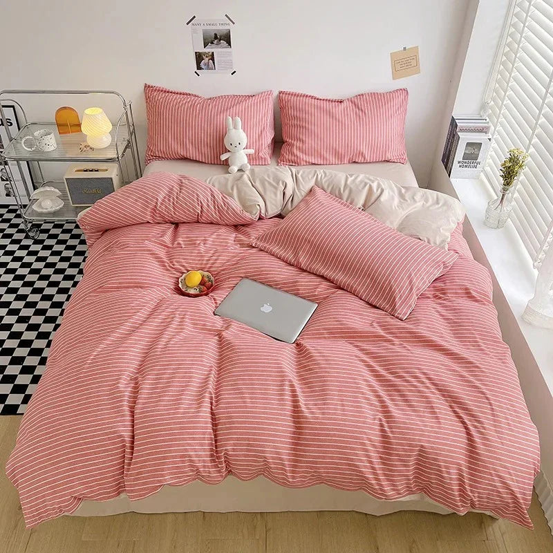Niammont Checkered & Alvaford Bedding Set-Bedding-Ridorn