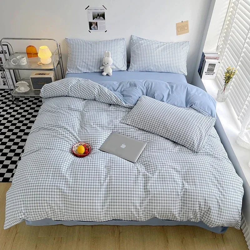 Niammont Checkered & Alvaford Bedding Set-Bedding-Ridorn